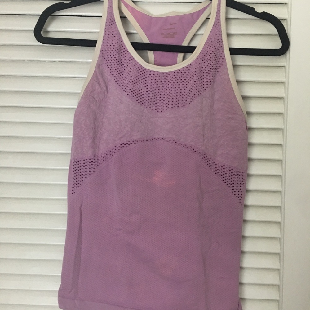 Purple Nike Running Tank